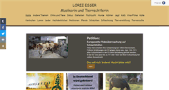 Desktop Screenshot of lorieesser.info